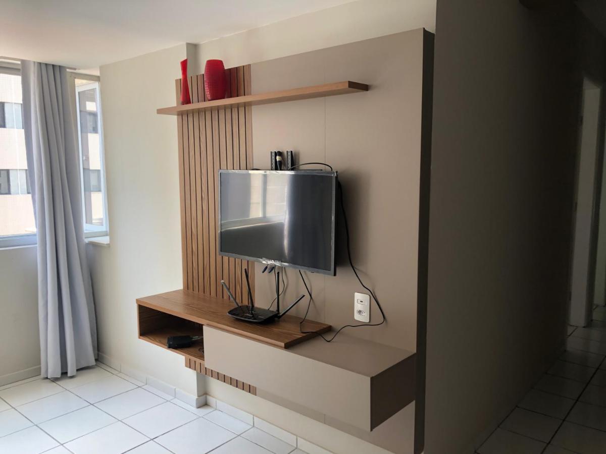 lindo apartamento de frente para o mar Maceio  Bagian luar foto