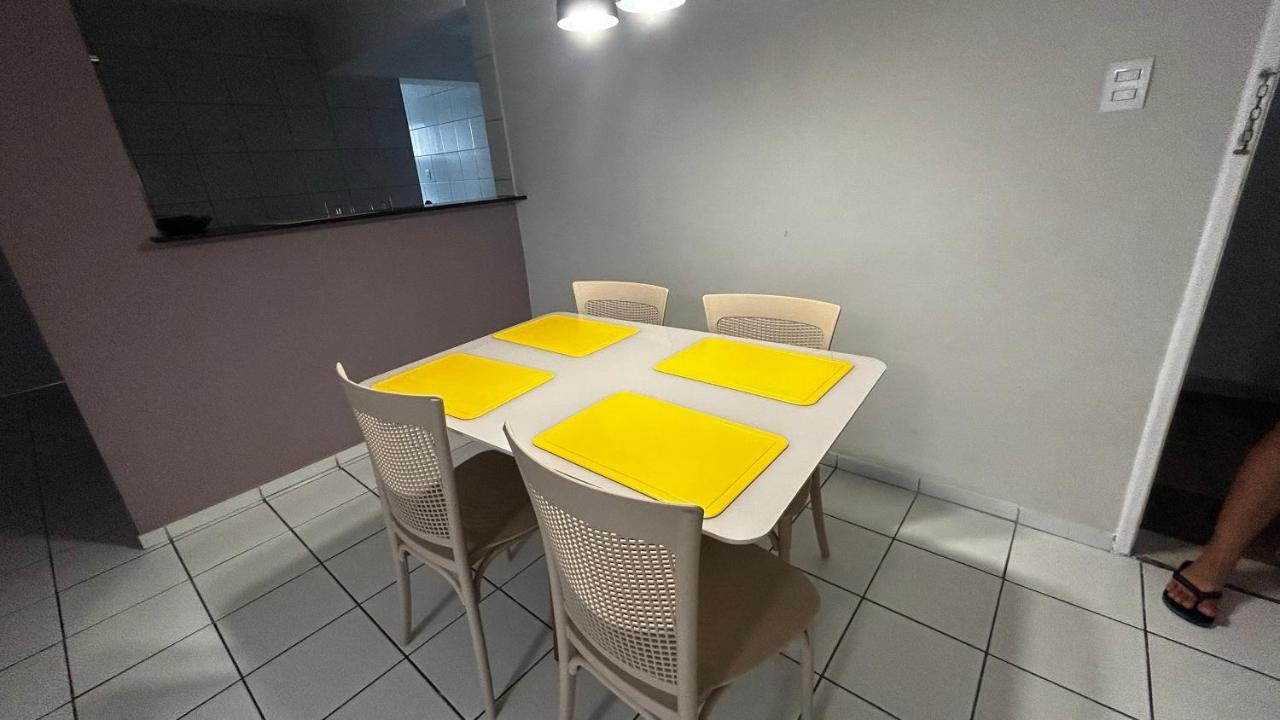 lindo apartamento de frente para o mar Maceio  Bagian luar foto