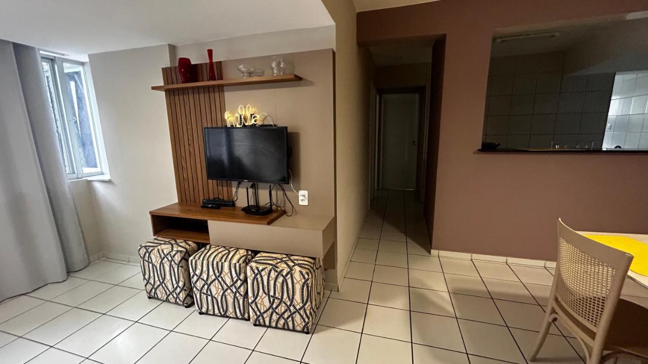lindo apartamento de frente para o mar Maceio  Bagian luar foto