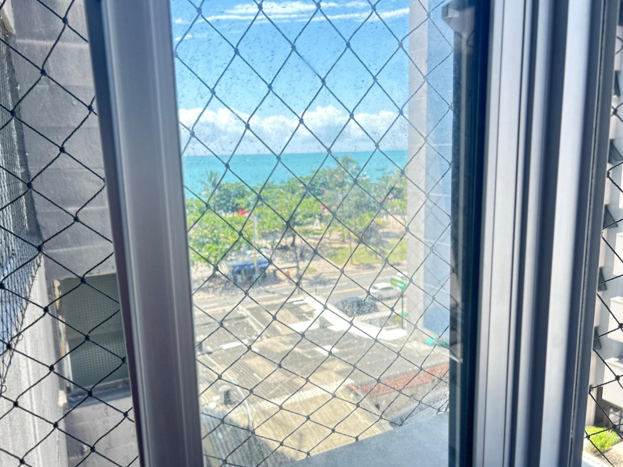lindo apartamento de frente para o mar Maceio  Bagian luar foto